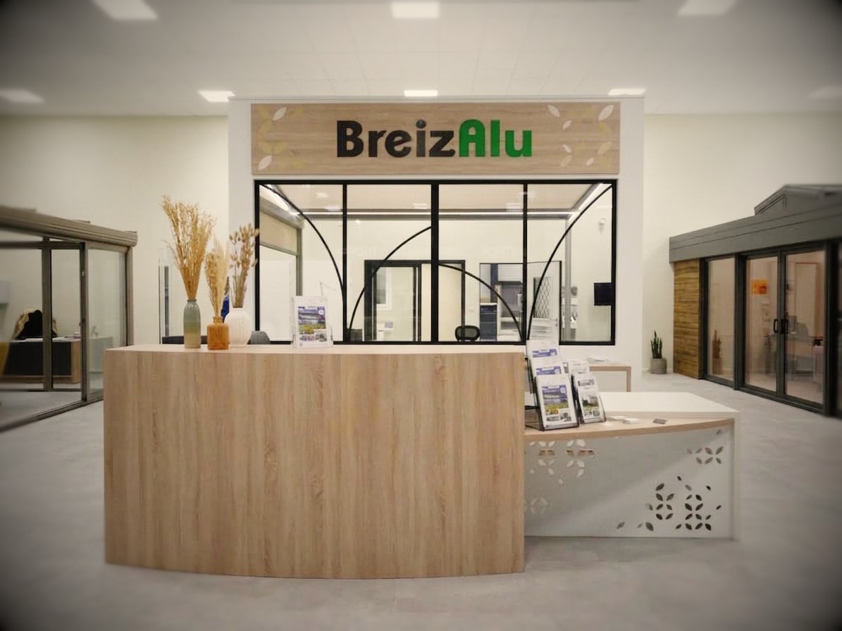 Accueil showroom breizalu Redon