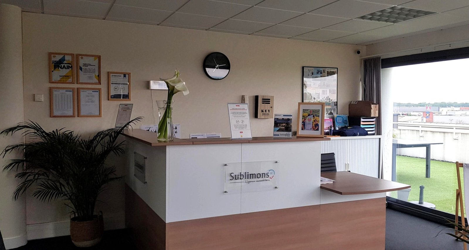 Bureaux Sublimons à Vannes avant aménagement
