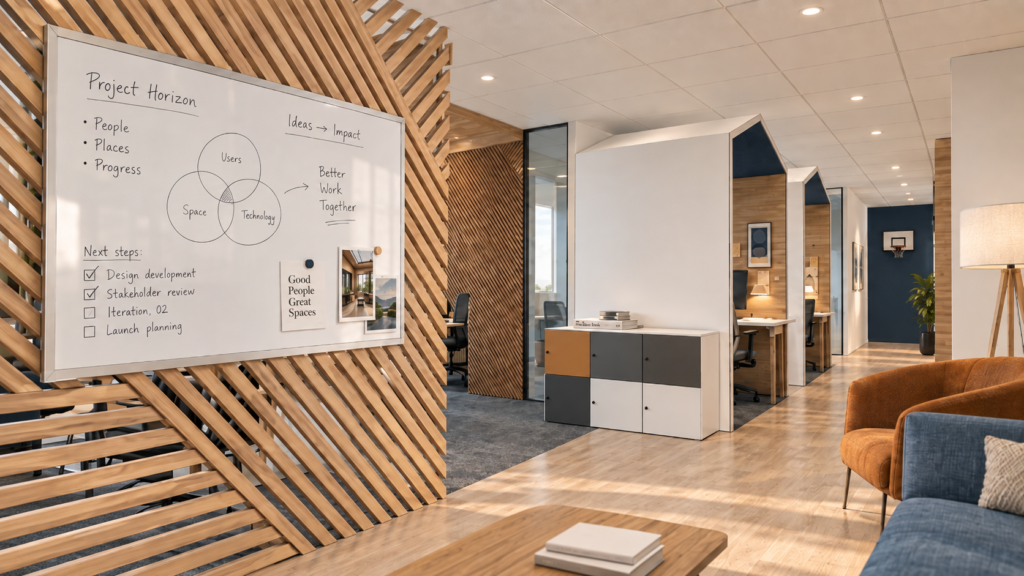 Aménagement des bureaux Sedgwick à Lorient