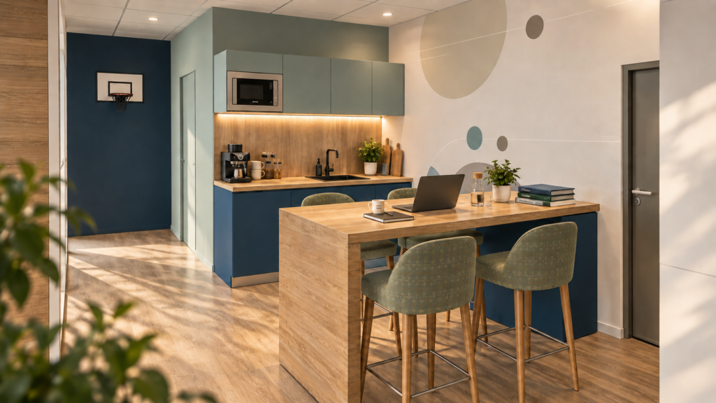 Aménagement des bureaux Sedgwick à Lorient