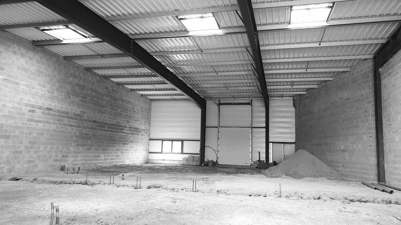 Local professionnel avant travaux de rénovation